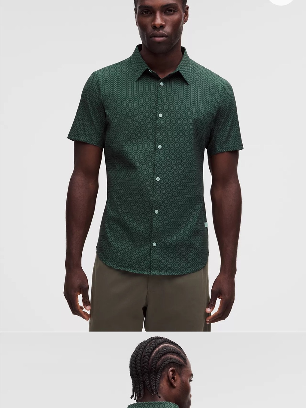 Men's Lululemon Airing Easy Short-Sleeve Shirt